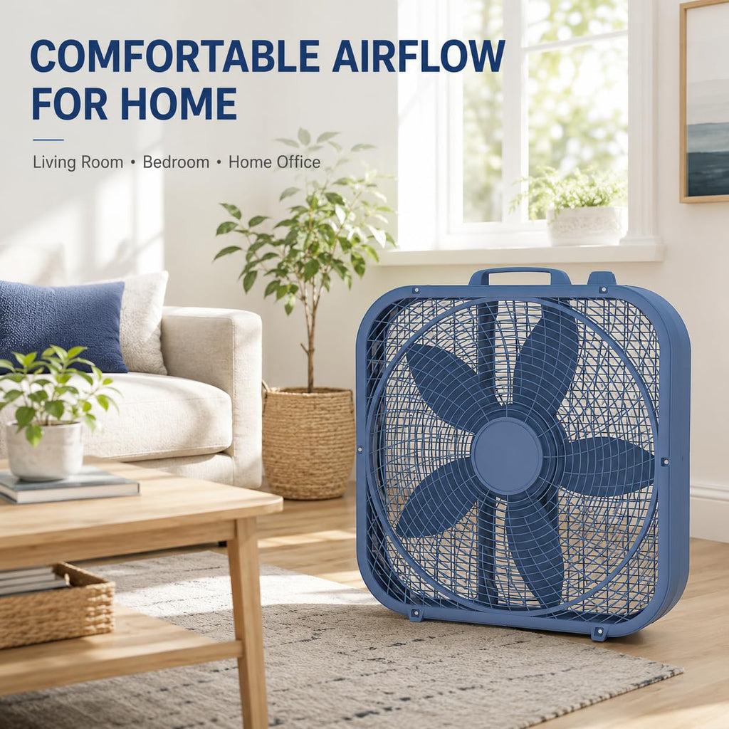 20" 3-Speed Box Fan N785204