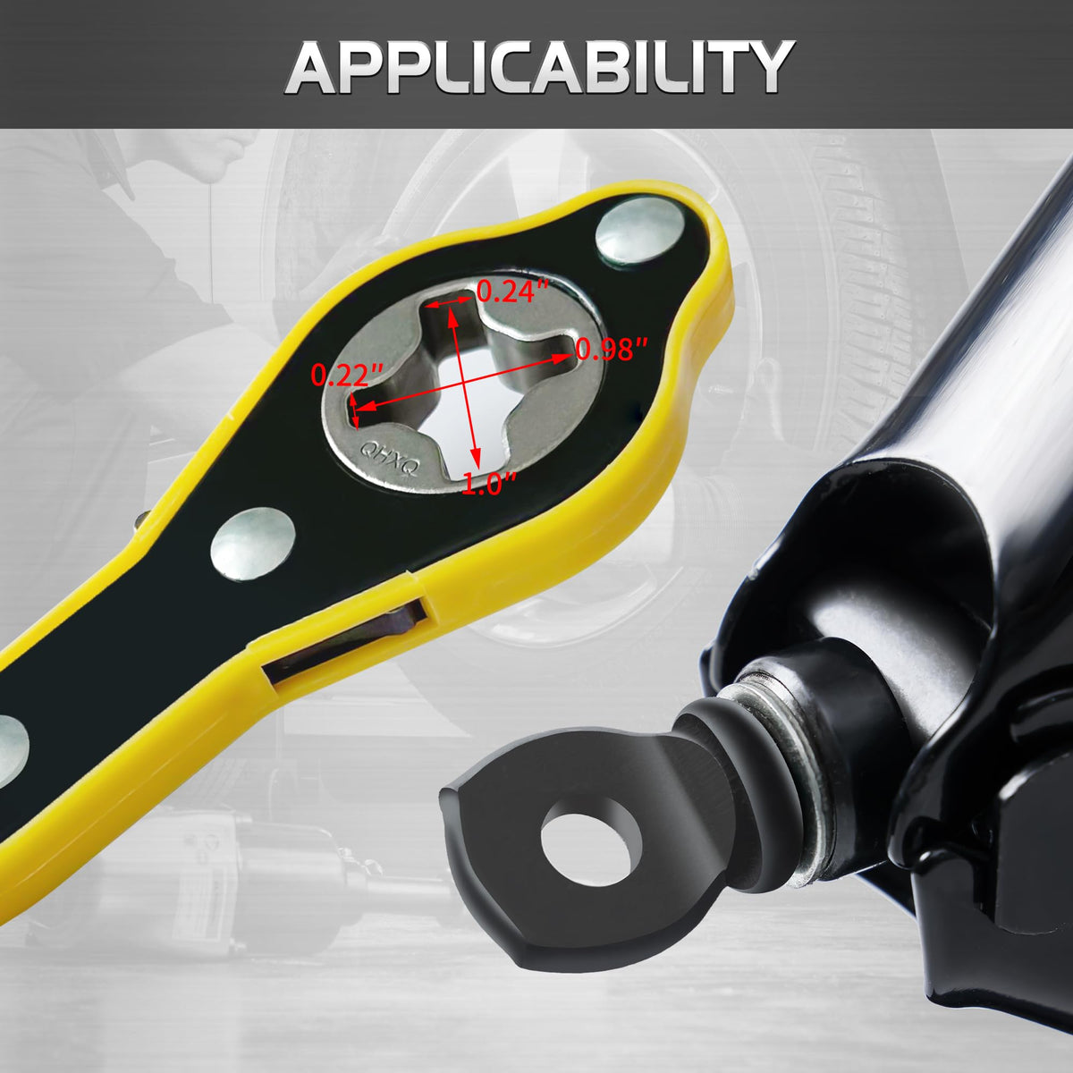 Ratchet Wrench for Scissor Jacks V43453