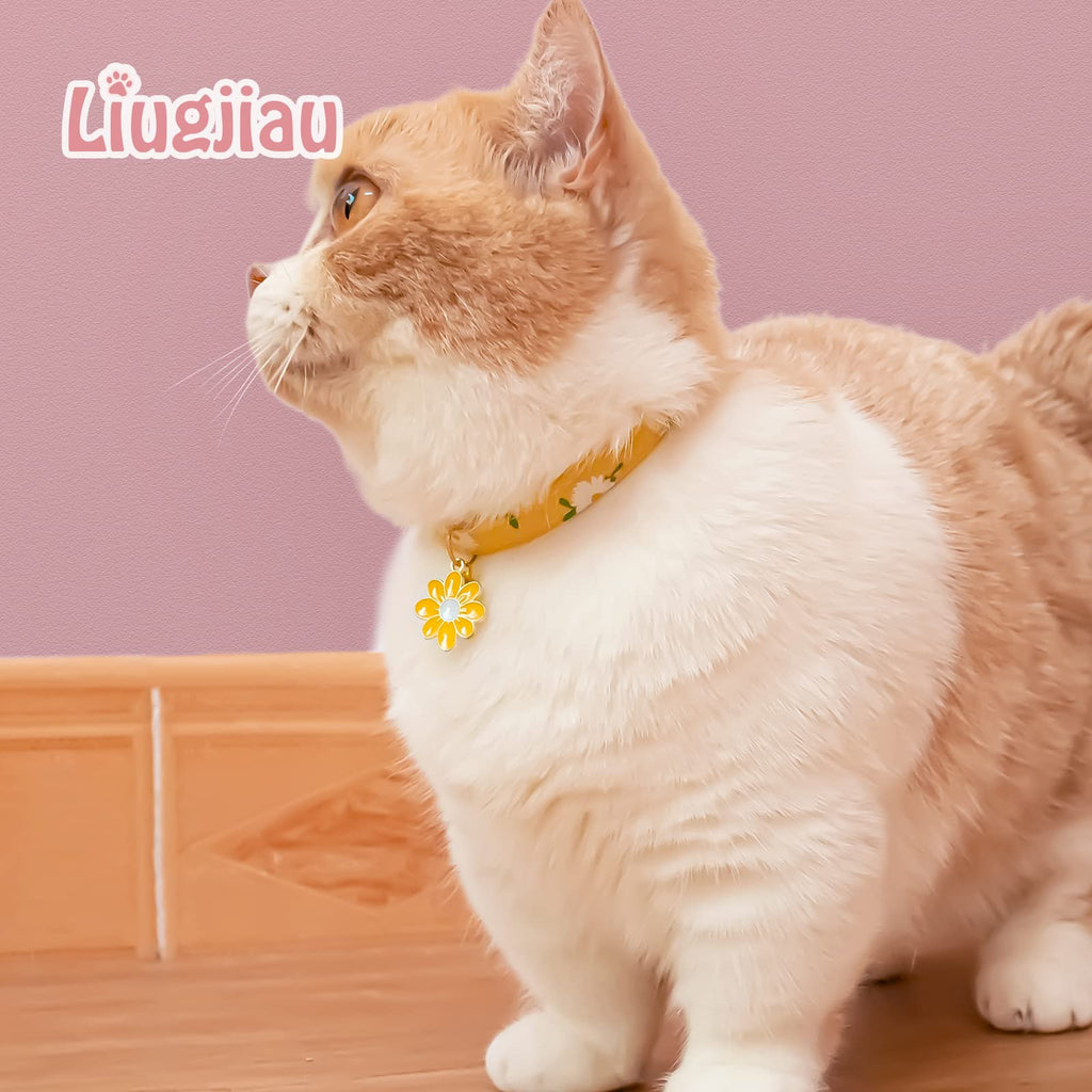 2 Pack Cotton Breakaway Cat Collar with Bell L666736
