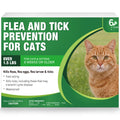 Cat Flea and Tick Treatment 6-Month Supply I80613