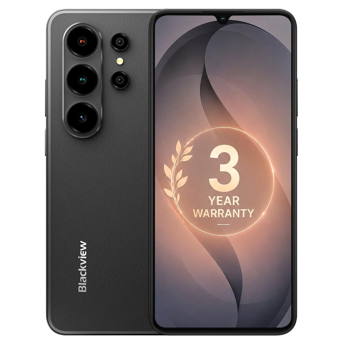 Unlocked Android Smartphone 6.88" Large Screen 128GB Black H2001