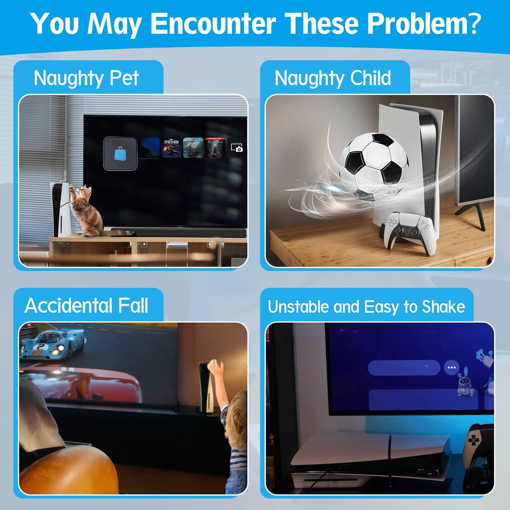 4Pcs Console Stand for PS5 Slim I12919