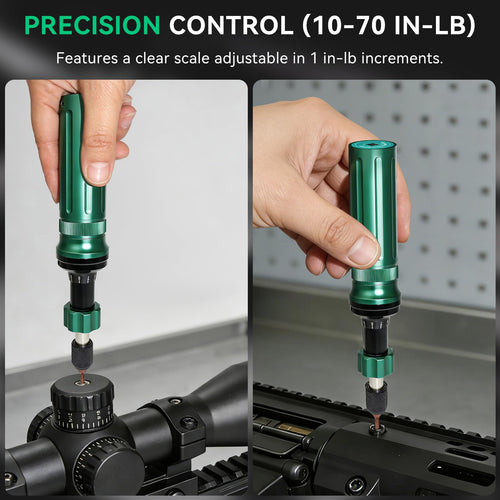 10-70 in-lb 1/4" Drive 24 PCS Torque Screwdriver Set X57502