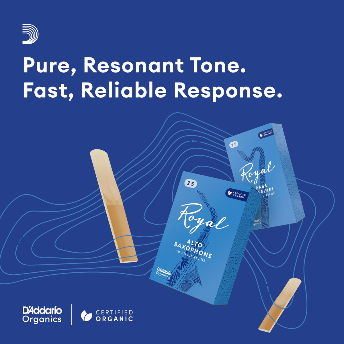 Baritone Sax Reeds Strength 2.0, 10-Pack R2131