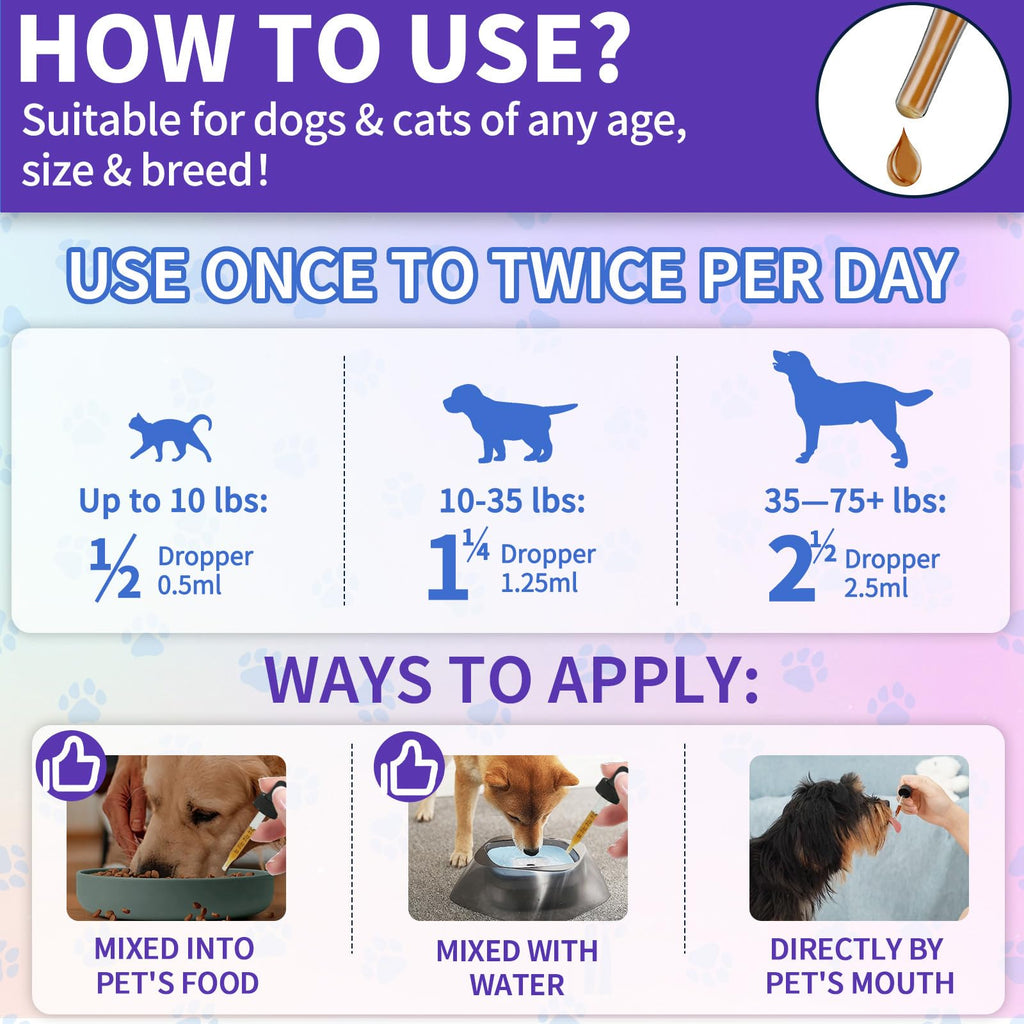 Flea and Tick Prevention for Cats & Dogs 60ml X2685