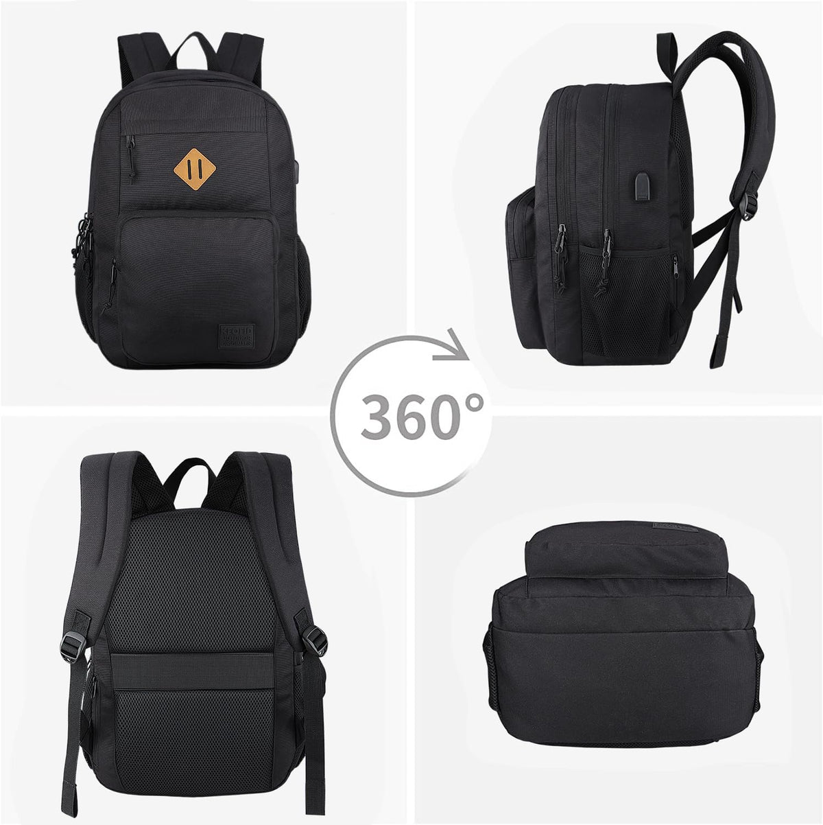 Anti Theft Laptop Backpack with USB Charging Port B54939