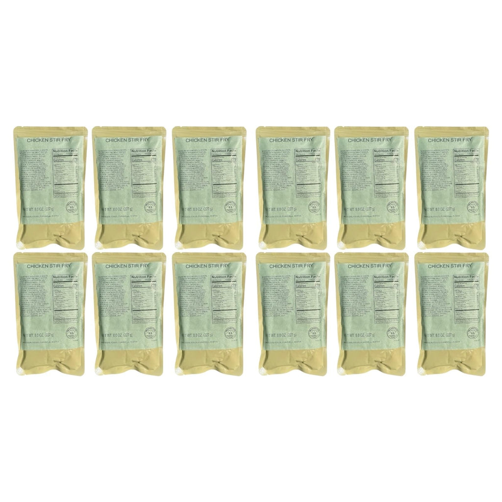 12 Pack Chicken Stir Fry Meal-Ready-to-Eat Entree L388