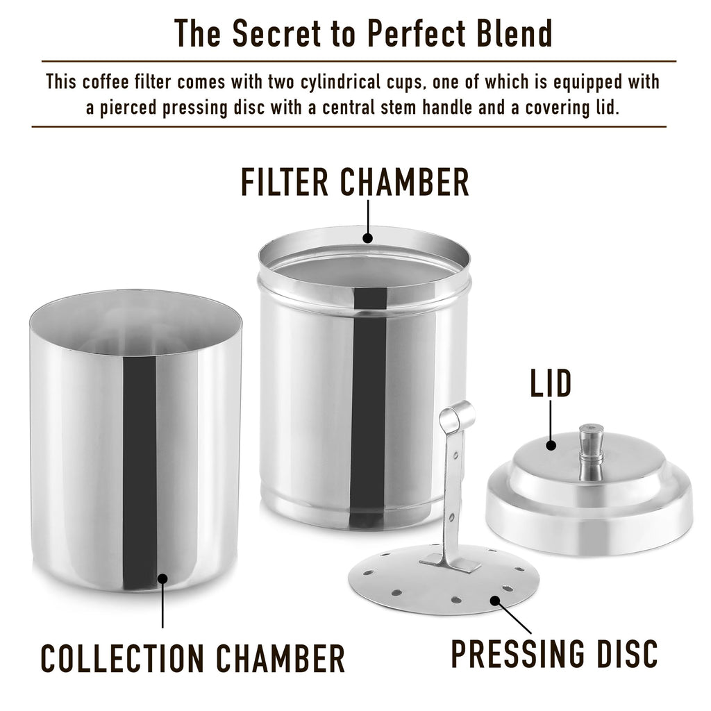 10 oz Stainless Steel Drip Coffee Maker I6136