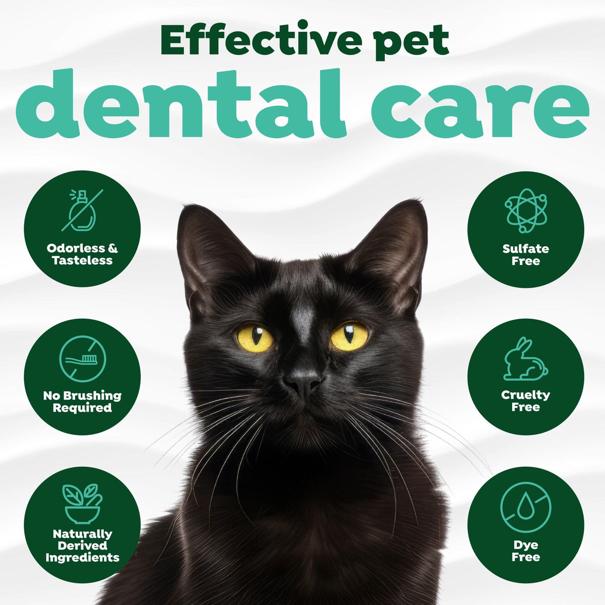 Fresh Breath Water Additive for Cats 16oz Y7131