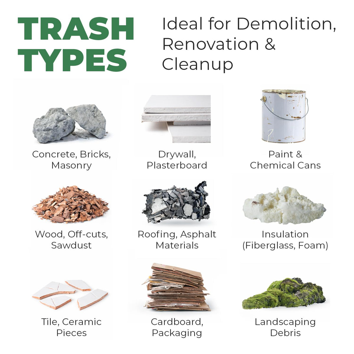 Heavy Duty 2.8 Mil 55-60 Gallon Trash Bags 50 Count I7045