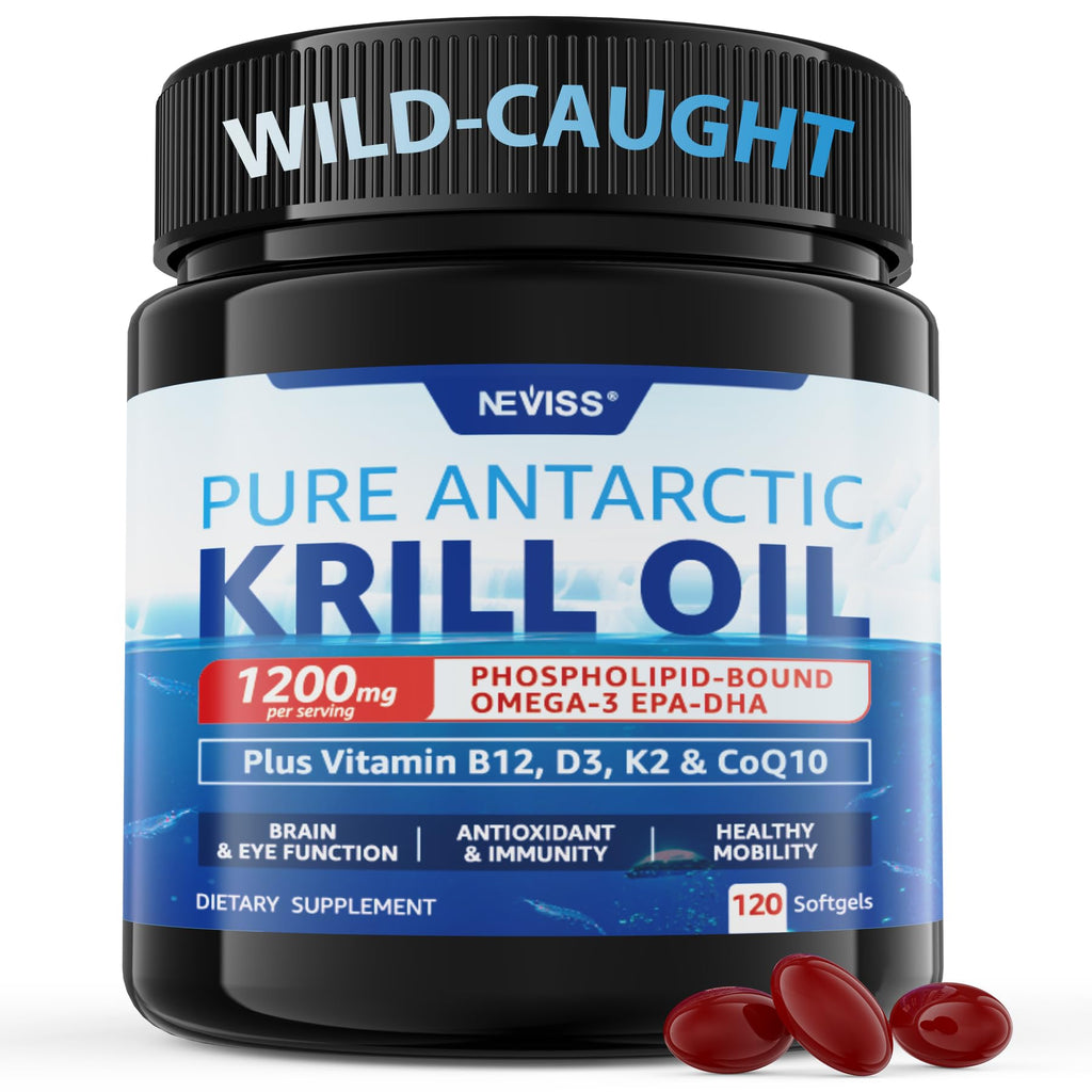 Krill Oil Omega 3 Supplements 1200 mg G75085