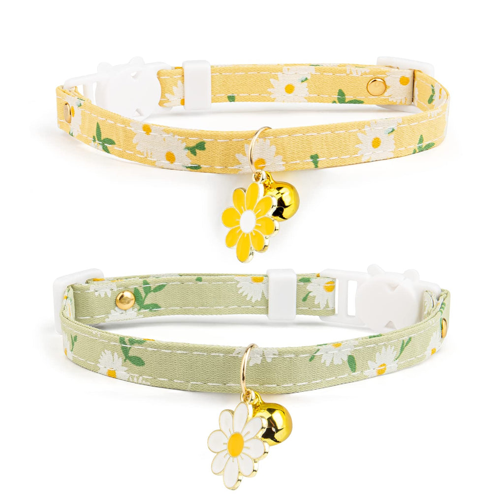 2 Pack Cotton Breakaway Cat Collar with Bell L666736