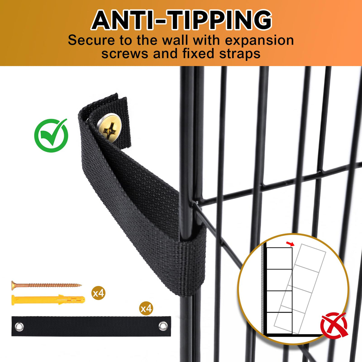 4-Tier Cat Cage D821