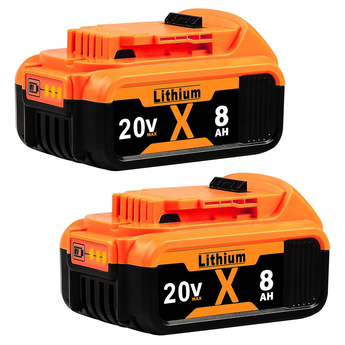 8.0Ah 20V MAX Lithium Batteries 2 Pack O643