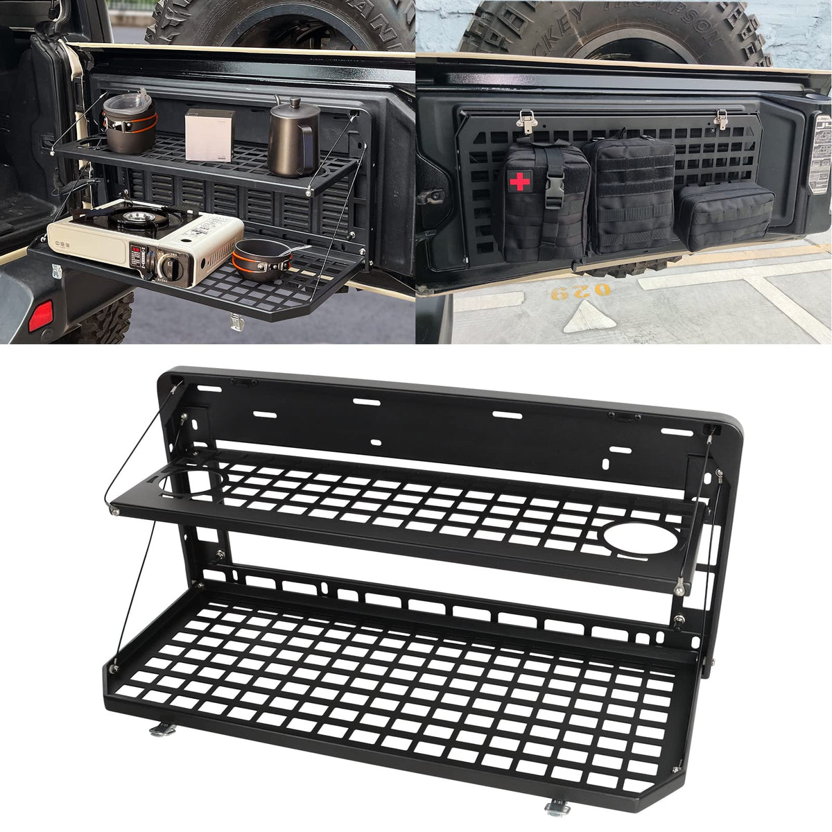 Foldable Aluminum Alloy Tailgate Table U51984
