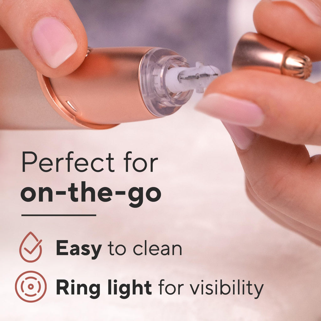 Electric Eyebrow Hair Remover with LED Light C9379