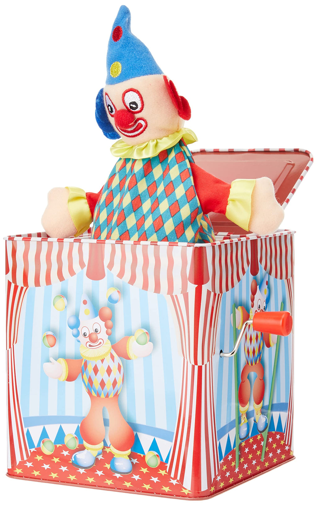 Clown Jack in The Box Tin Toy K7035