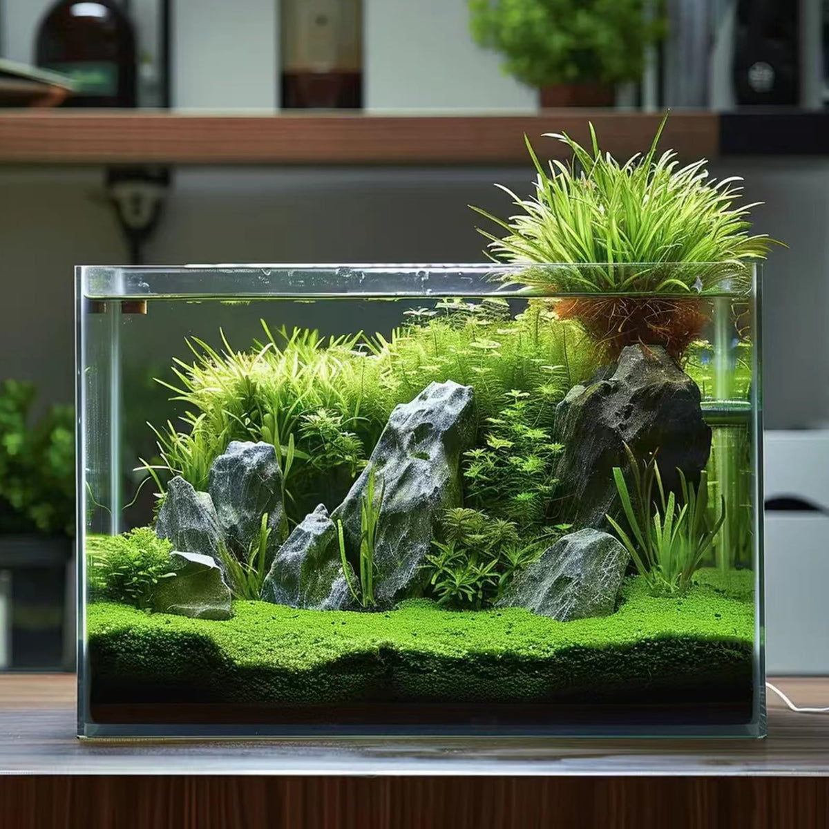 3 Gallon Glass Fish Tank C207372