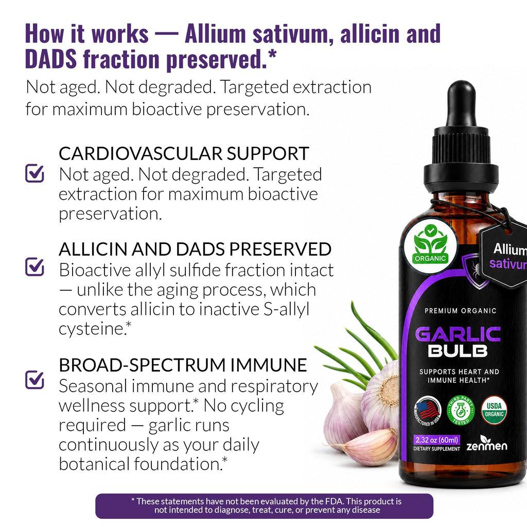 Organic Odorless Garlic Supplements X7034