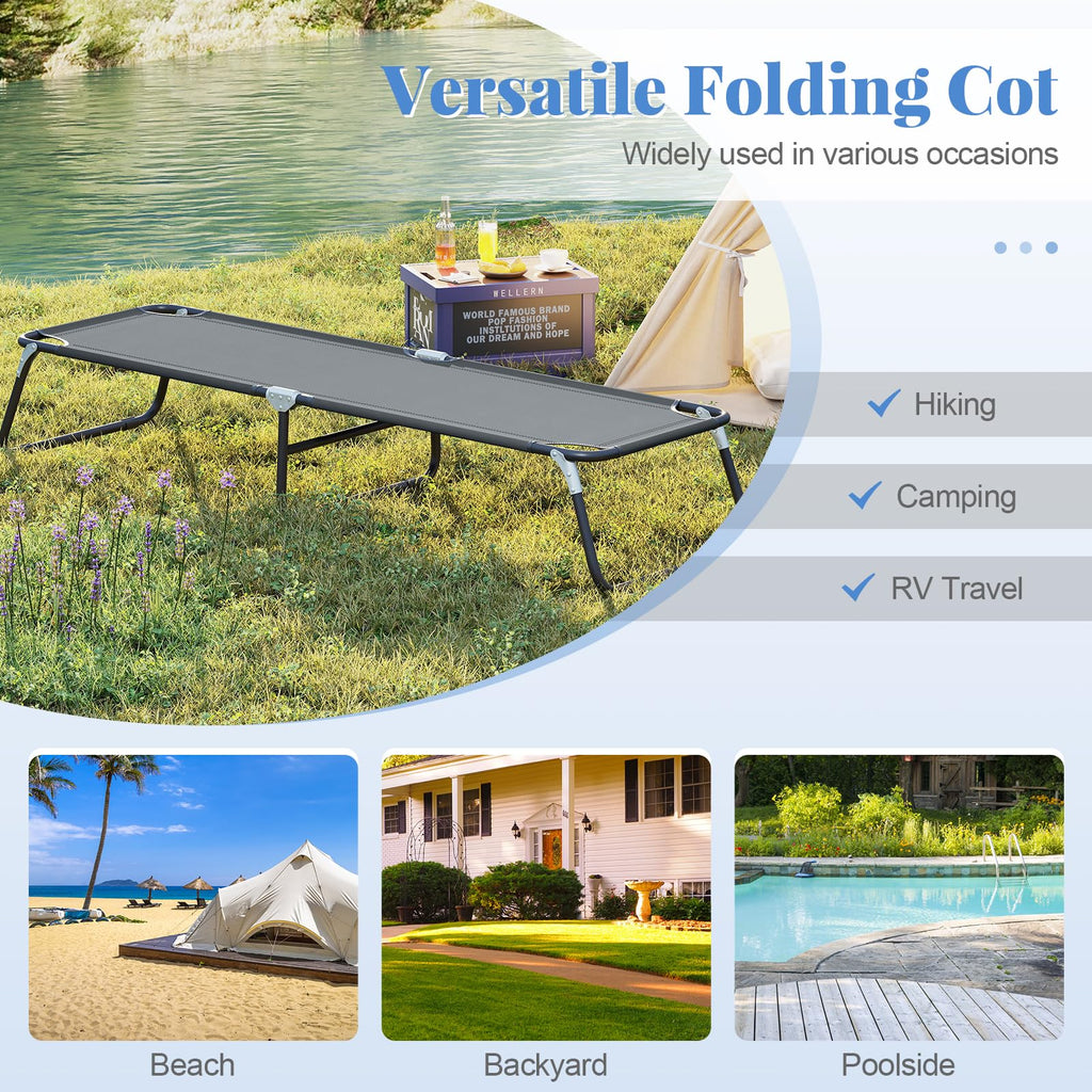 Folding Camping Cot Y84328