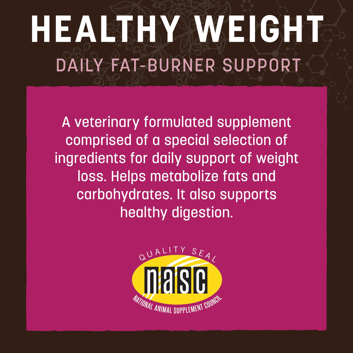 Healthy Weight Supplement 8 oz O761