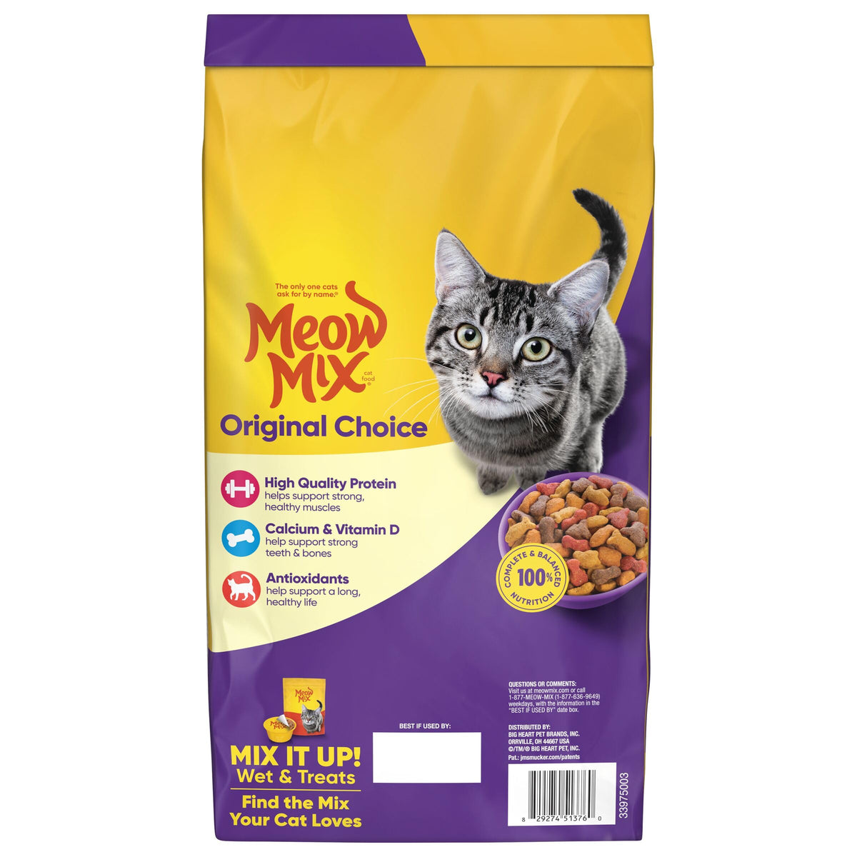 Dry Cat Food 6.3 Pound Bag C17873