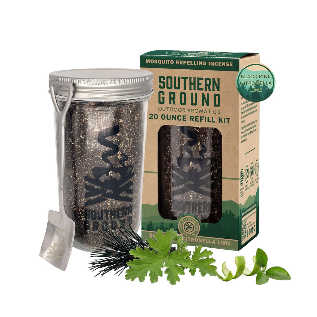 Natural Citronella Lime Mosquito Repellent Incense Refill 20oz G88637