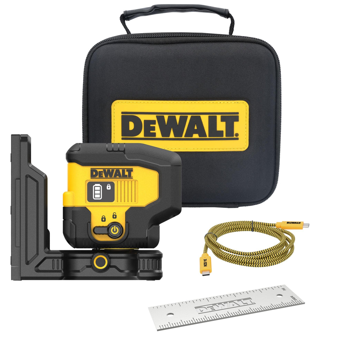 Green 3 Spot Self Leveling Laser Level Kit C33325
