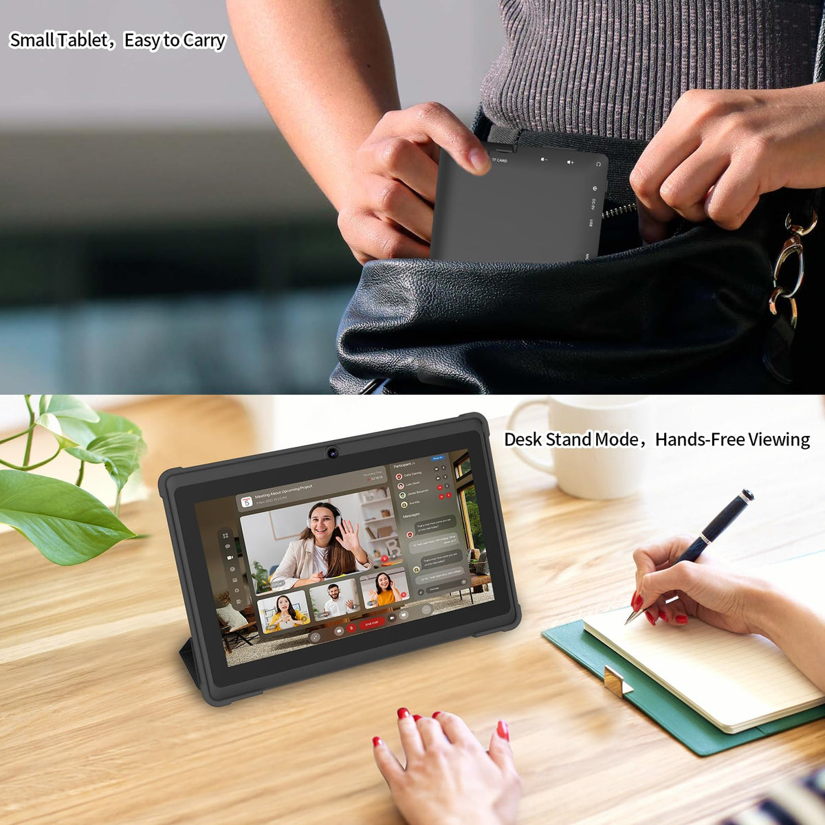 Android 15 Tablet 7 inch with Case K96170
