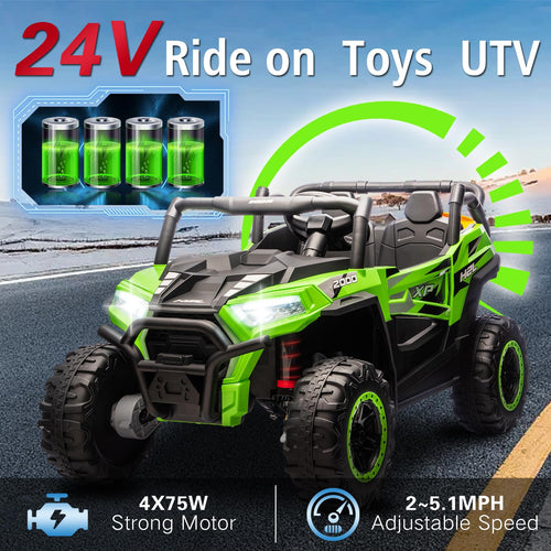 24V 2 Seaters Battery Powered Ride On Car C37565