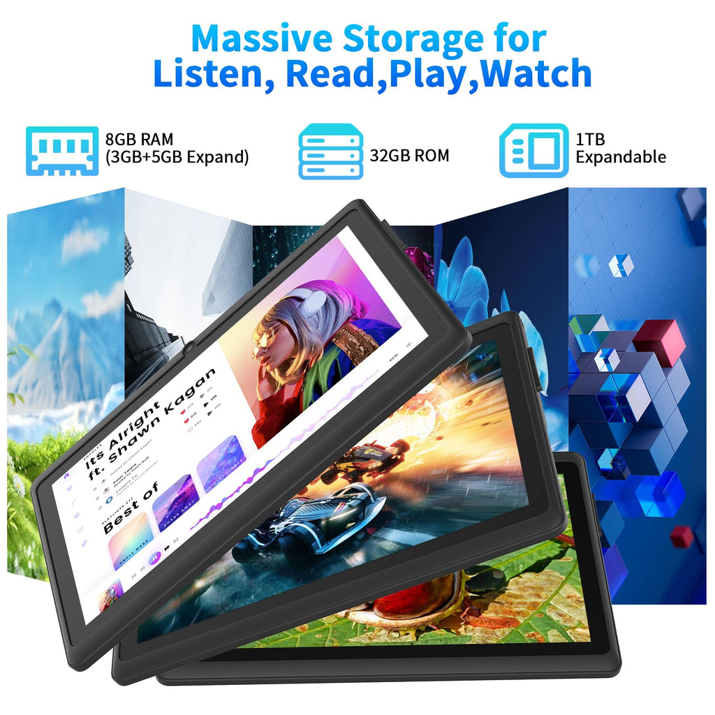 Android 15 Tablet 7 inch with Case K96170