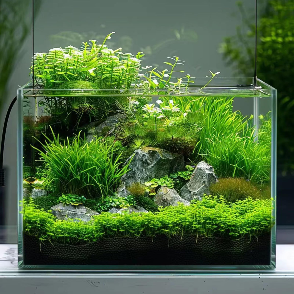 3 Gallon Glass Fish Tank C207372