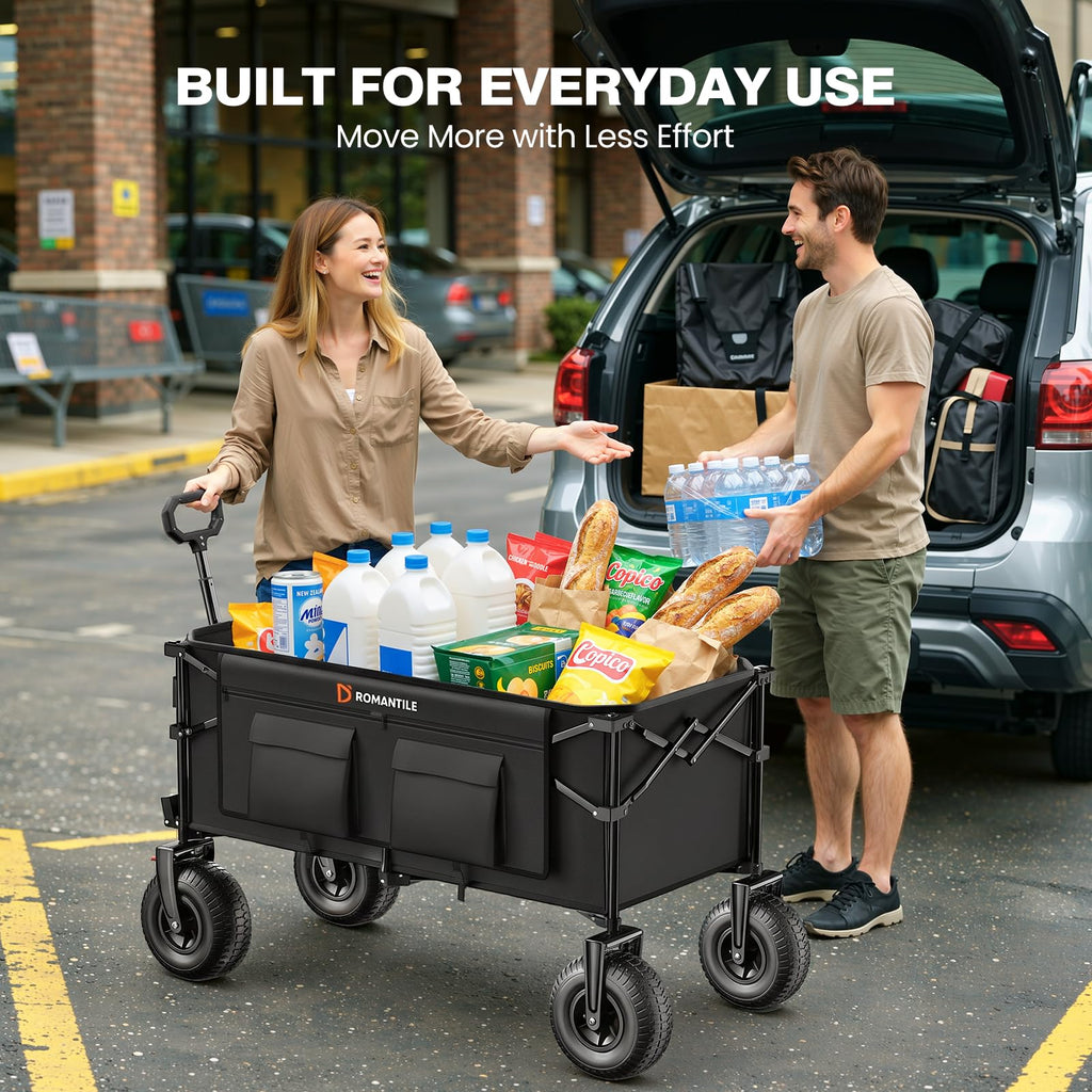 All-Terrain Wagon with Pneumatic Rubber Wheels L465159