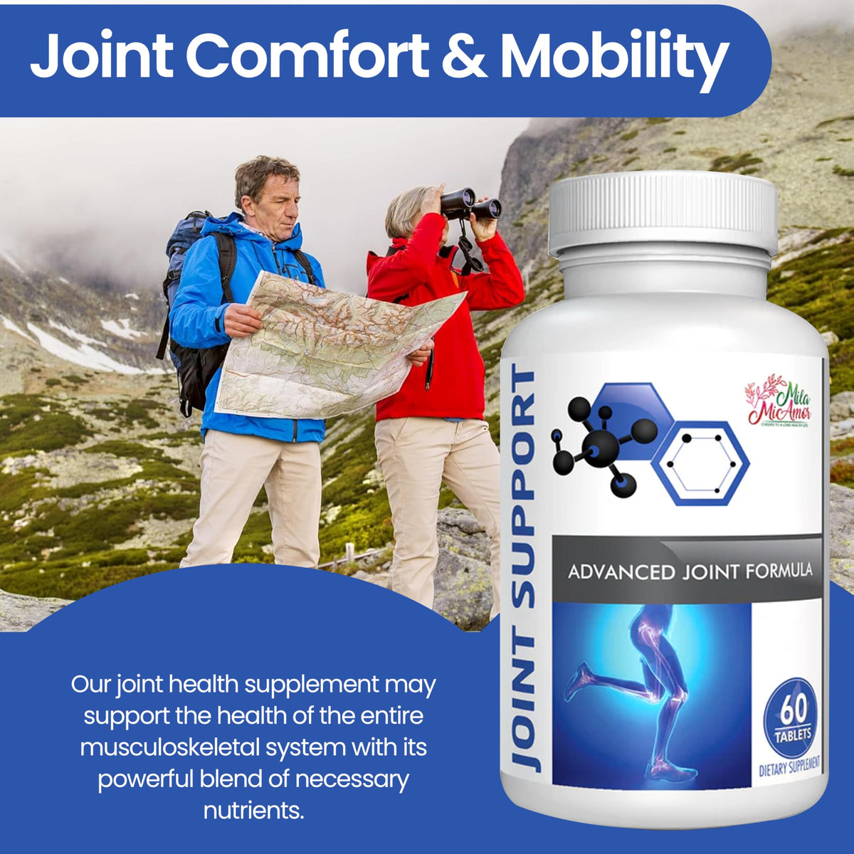Joint Support Supplement 60 Tablets E2559