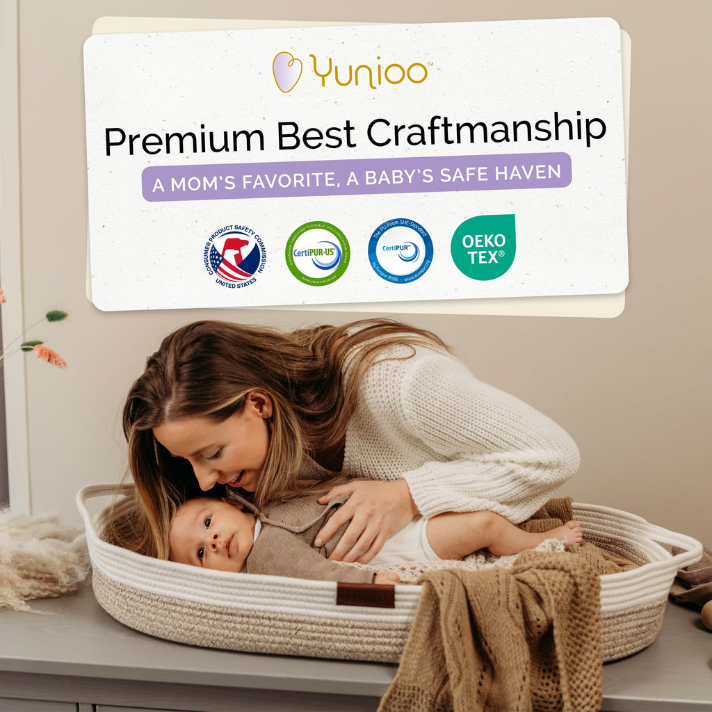 Baby Changing Basket, Portable Diaper Changing Pad J9130