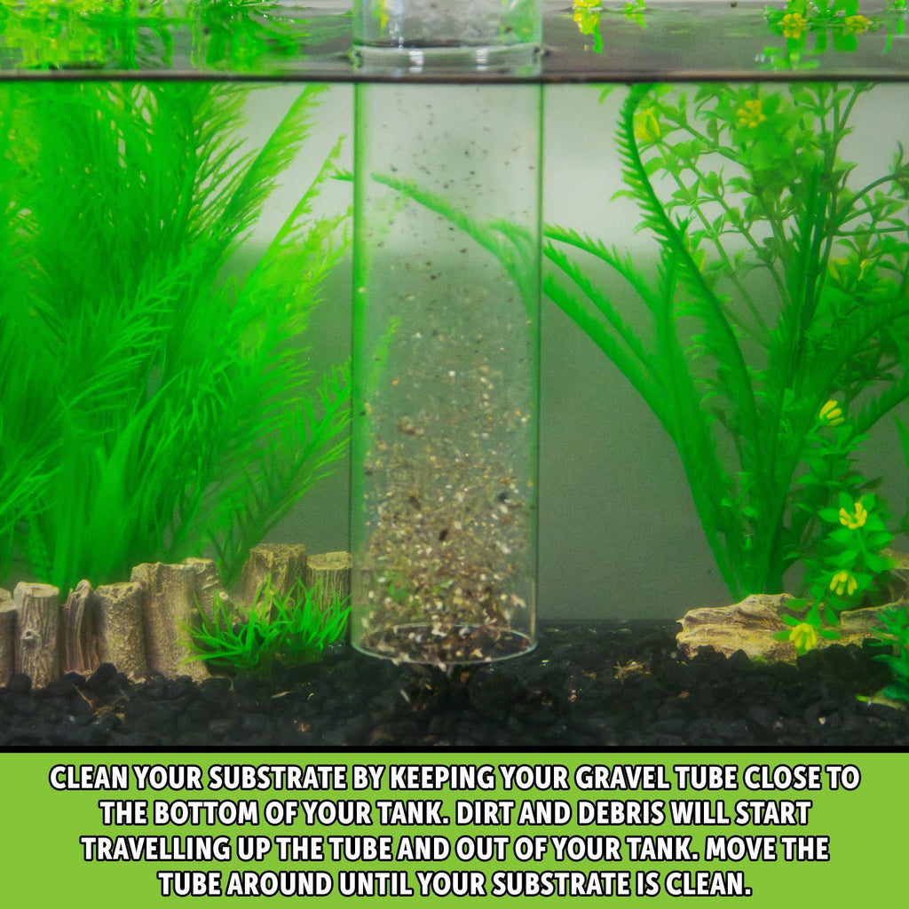 Aquarium Maintenance System, Gravel Cleaner and Water Changer, 25 Foot T34323