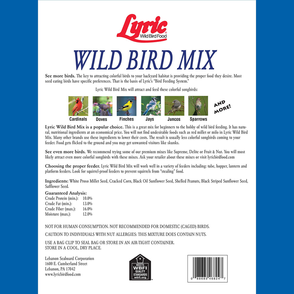 Wild Bird Seed Mix 20 lb Bag Q31336