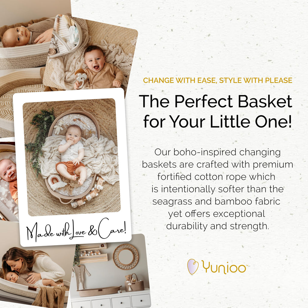 Baby Changing Basket, Portable Diaper Changing Pad J9130