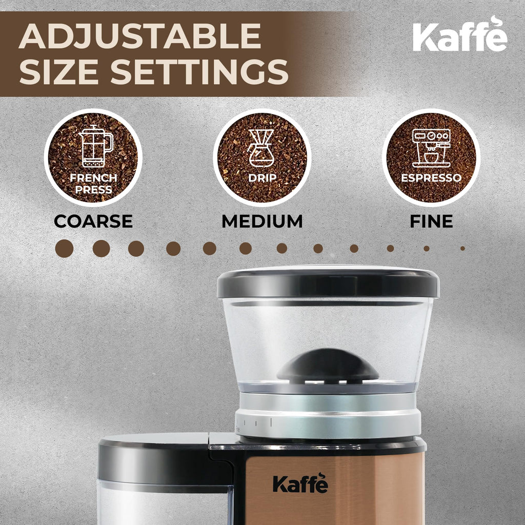 Electric Burr Coffee Grinder 5.5oz Adjustable S710