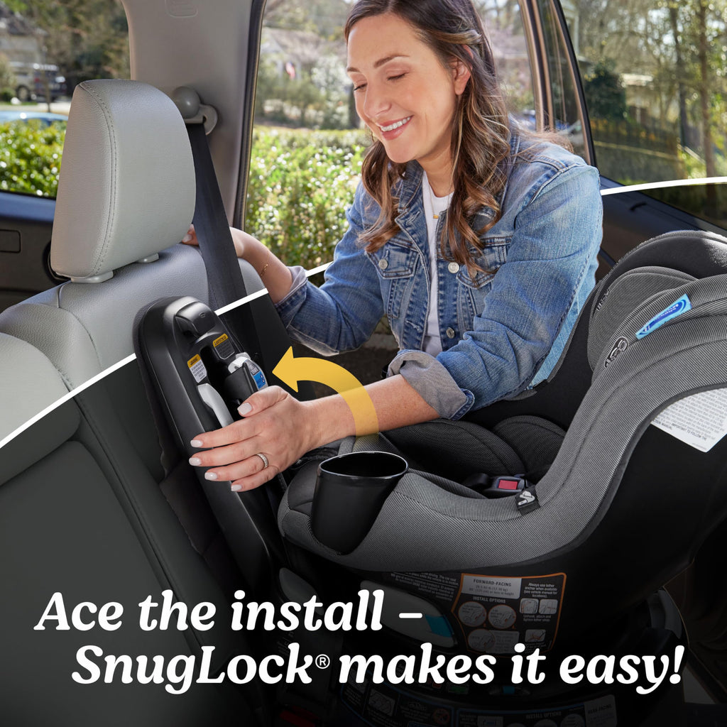 2-in-1 Rotating Convertible Car Seat E25817