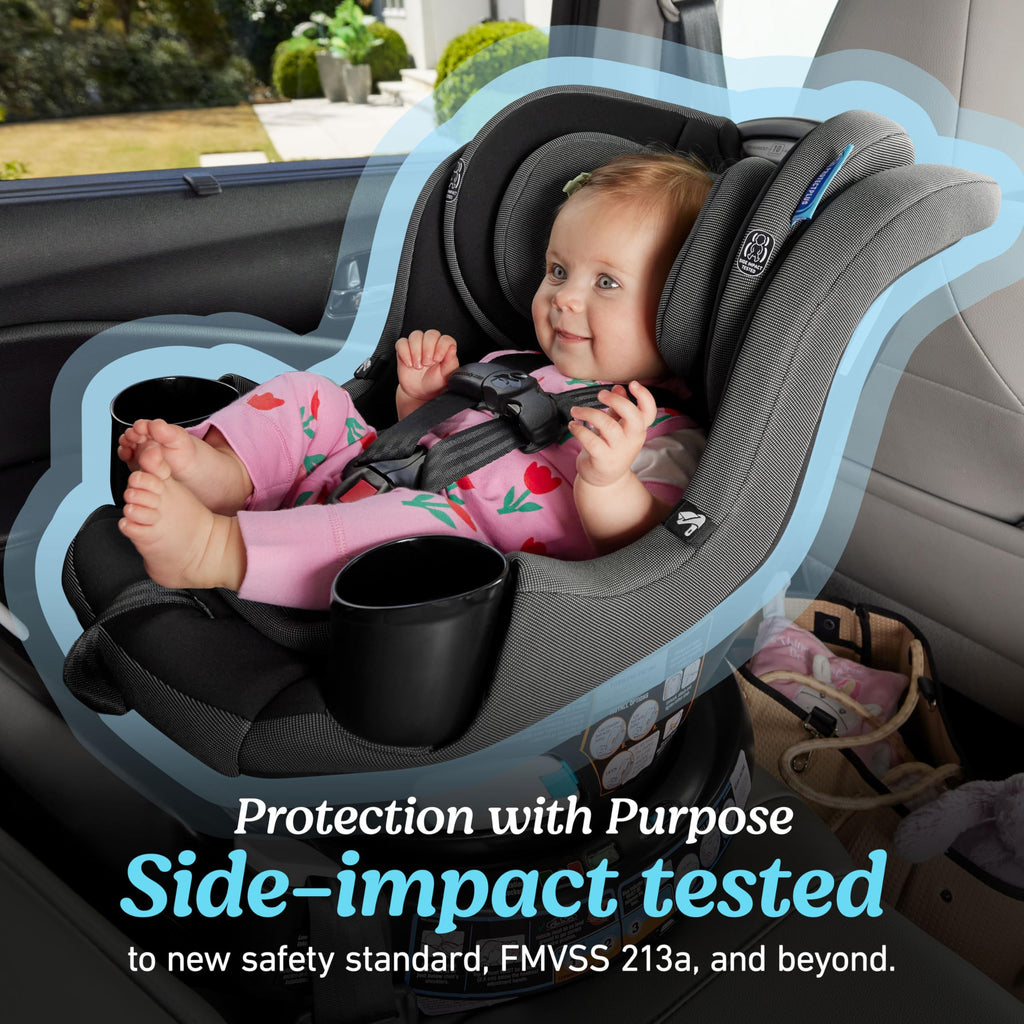 2-in-1 Rotating Convertible Car Seat E25817