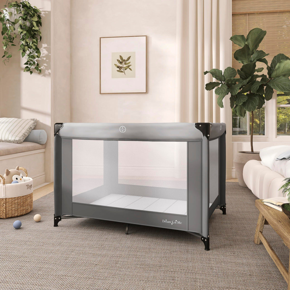 Portable Baby Playard with Bassinet E942