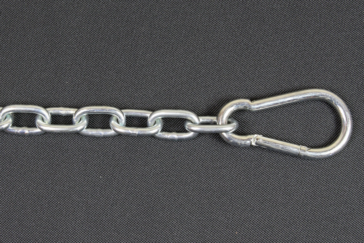 Chew Proof Dog Tether Chain with Tie Down T547