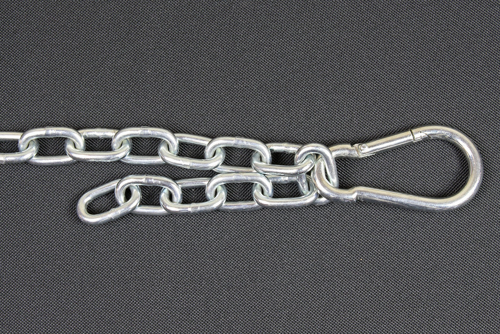 Chew Proof Dog Tether Chain with Tie Down T547